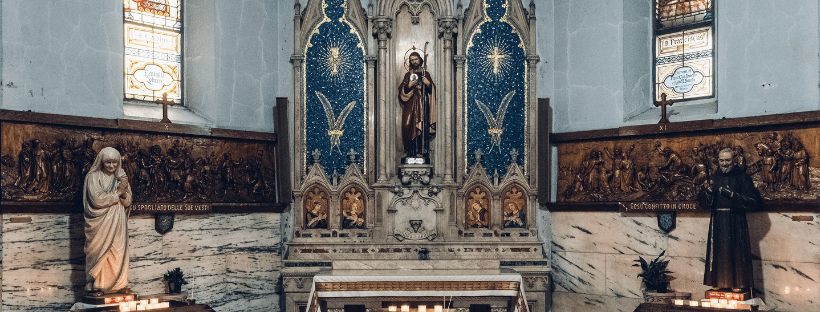 L'altare di san Giuda Taddeo apostolo